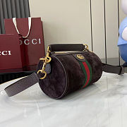 Gucci Ophidia Brown Mini Bag 18.5x11x11cm - 4