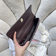 Chanel Maxi Coco Handle Long Chevron Flap Bag 32cm - 6