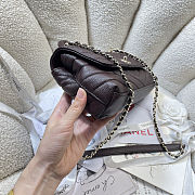 Chanel Maxi Coco Handle Long Chevron Flap Bag 32cm - 3