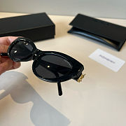 Yves Saint Laurent YSL M148/F 001 Black Sunglasses - 5