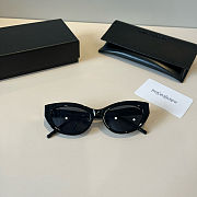Yves Saint Laurent YSL M148/F 001 Black Sunglasses - 2
