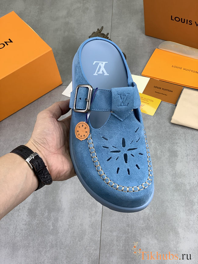 LV Easy Mule - Blue - 1