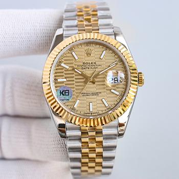 Rolex Datejust 41 Folding Dial Gold Watch 126333-0022