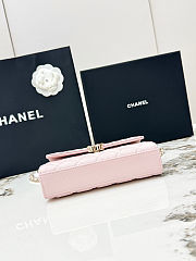 Chanel 25S Kelly Clutch Pink Bag 18X10X4.5cm - 4