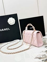 Chanel 25S Kelly Clutch Pink Bag 18X10X4.5cm - 3