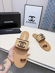 Chanel Mules - Raffia & lambskin - 3