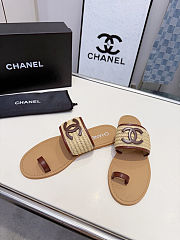 Chanel Mules - Raffia & lambskin - 2