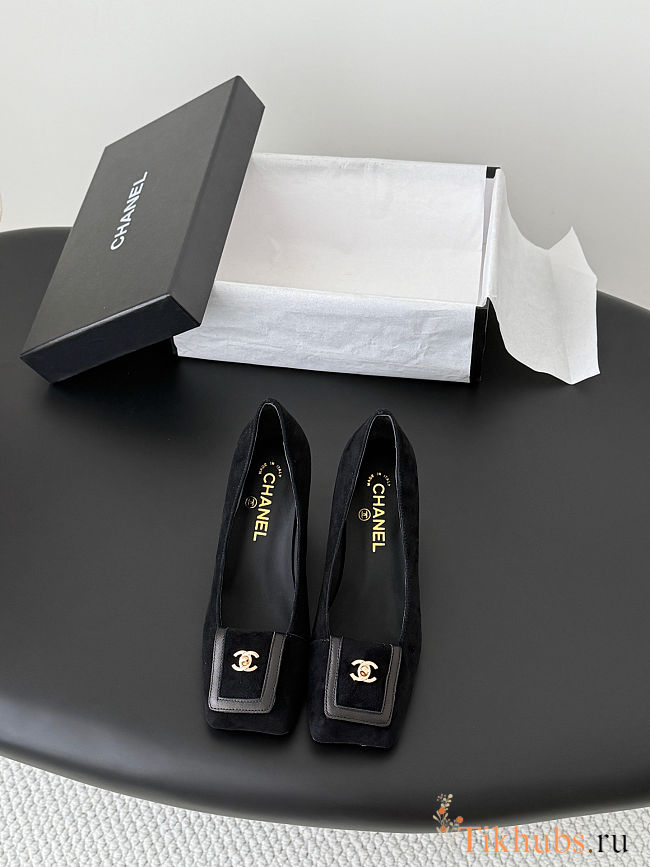 Chanel Pumps - Suede Calfskin - 1