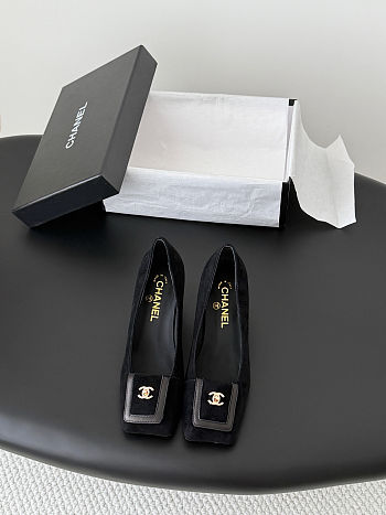 Chanel Pumps - Suede Calfskin