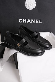 Chanel Calfskin CC Turnlock Moccasins - 1