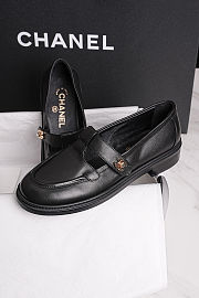 Chanel Calfskin CC Turnlock Moccasins - 4