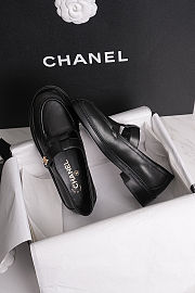 Chanel Calfskin CC Turnlock Moccasins - 3