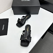 Chanel Bow Thong Sandals - 1