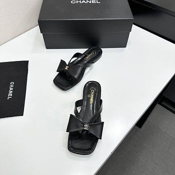 Chanel Bow Thong Sandals