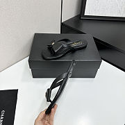 Chanel Bow Thong Sandals - 6