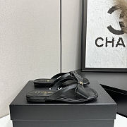 Chanel Bow Thong Sandals - 2