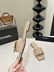 Chanel Turnlock Flat Mules - 2