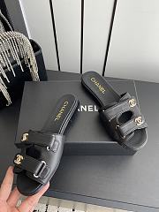 Chanel Dual Strap Slides - 3