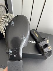Chanel Dual Strap Slides - 5
