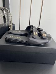 Chanel Dual Strap Slides - 2