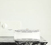 Chanel 25 Mini Handbag Perforated Calfskin & Gold-Tone Metal 20 x 22 x 12.5cm - 5