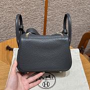 Hermès Lindy Black Bag 19x13x9.5cm - 3