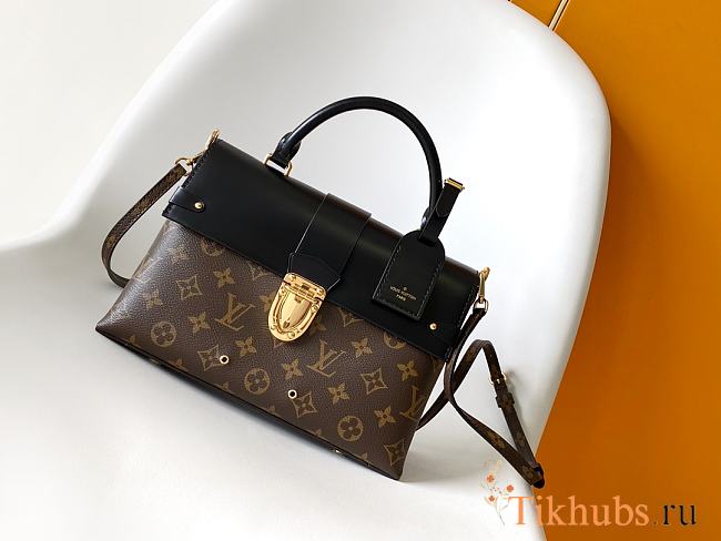 Louis Vuitton One Handle Flap Bag MM 25x19x10cm - 1