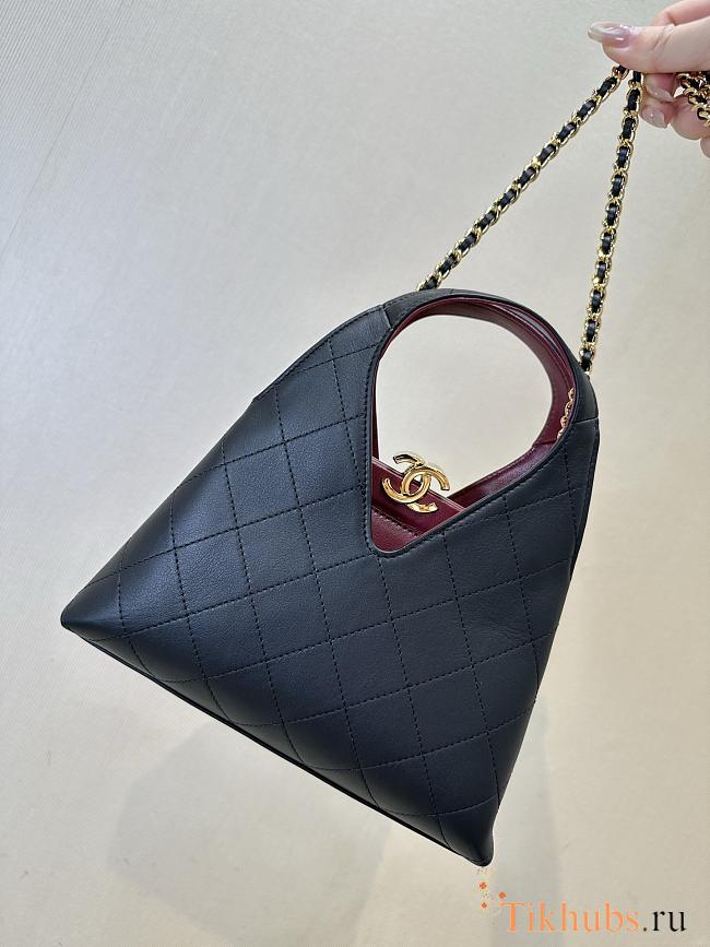 Chanel Calfskin Chic Lady Small Shopping Tote - 1