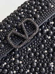 Valentino Garavani Mini VSling Handbag With Sparkling Embroidery 19 x 13 x 9 cm - 4