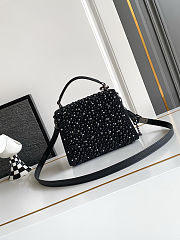 Valentino Garavani Mini VSling Handbag With Sparkling Embroidery 19 x 13 x 9 cm - 3