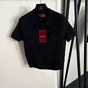 Gucci In White Polo Shirt  - 5