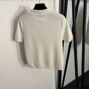 Gucci In White Polo Shirt  - 4