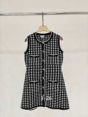 Chanel Sleeveless Tweed Mini Dress - 4