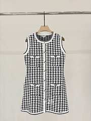 Chanel Sleeveless Tweed Mini Dress - 3