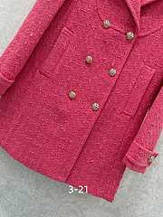 Chanel Caban tweed pink - 3
