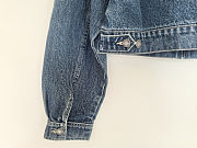Prada Cropped Denim Jacket  - 6