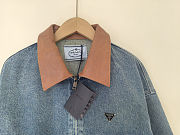 Prada Cropped Denim Jacket  - 5