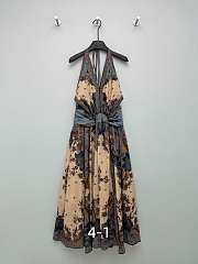Zimmermann Ascension Plunge Halter Maxi Dress - 5