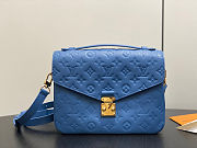 Louis Vuitton Pochette Métis Blue Jean Bag 25x19x7cm - 4