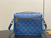 Louis Vuitton Pochette Métis Blue Jean Bag 25x19x7cm - 2
