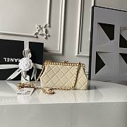 Chanel Pearl Evening Party Bag 10×20×7cm - 6