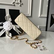 Chanel Pearl Evening Party Bag 10×20×7cm - 4