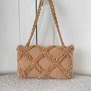 Chanel Tweed Nature Flap Bag 27cm - 3