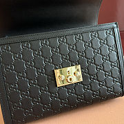 Gucci Padlock Medium Top Black Handle Bag 26x18x11.5cm - 2