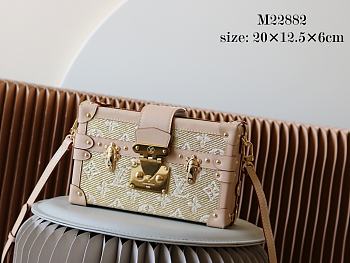 Louis Vuitton Petite Malle Bag 20 x 12.5 x 6 cm