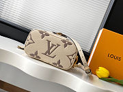 Louis Vuitton Vanity PM Empreinte Monogram Giant Cream 19×13×11cm - 6