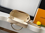 Louis Vuitton Vanity PM Empreinte Monogram Giant Cream 19×13×11cm - 3