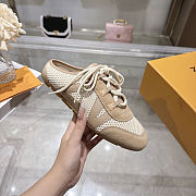 Louis Vuitton Sneakerina Open-Back Beige shoes - 4