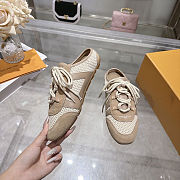 Louis Vuitton Sneakerina Open-Back Beige shoes - 2