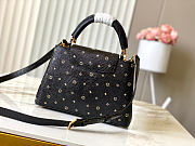 Louis Vuitton Capucines Lizard leather with Monogram studs Bag 27x18x9 cm - 3